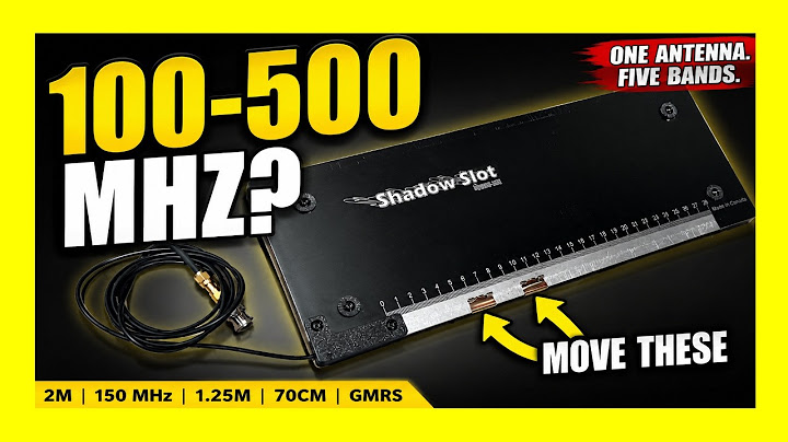 This One Antenna Does Everything (100-500 MHz)