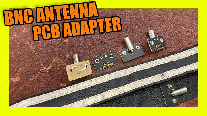 Your Own PCB  Antenna connectors for Ham Radio