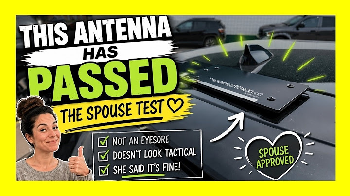 This Antenna Passed the Spouse Test