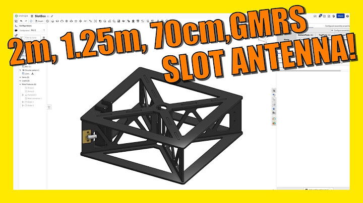 Tunable Slot Antenna: Build, Test, and Optimization for 2m, 70cm, and Beyond