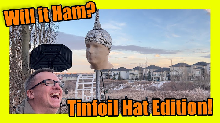 Will It Ham? Tinfoil Hat Edition: Fun in Ham Radio