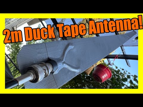 Turning Tapes into Antennas: The Duct Tape J-Pole Antenna Experiment