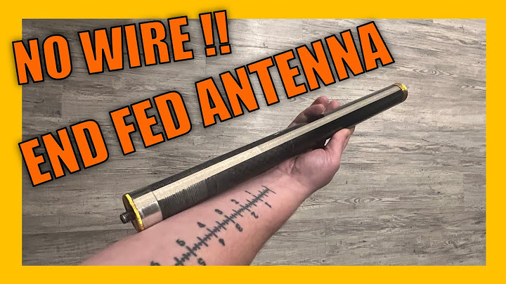 Carbon Fiber Squid Pole EFHW Antenna: Wire-Free using Faraday Tape!