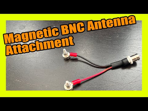 Easy Mag Mount BNC Connectors for Ham Radio Antennas: A Simplified Method