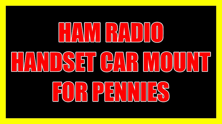 Secure Your HT: Handset Ham Radio Cup Holders on the cheap