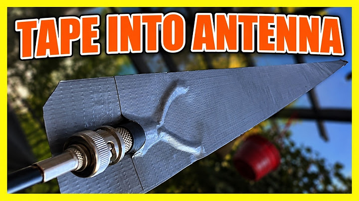 How to make a 2 meter band tape antenna: Lightweight, portable, fun project for ham radio