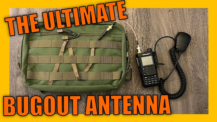DIY Ultra-Flexible HT Antenna for ham and GMRS radio | DIY survival gear