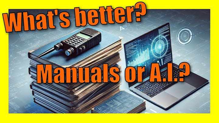 Struggling to Program Your HT? AI Can Help! - Ham radio tips and tricks