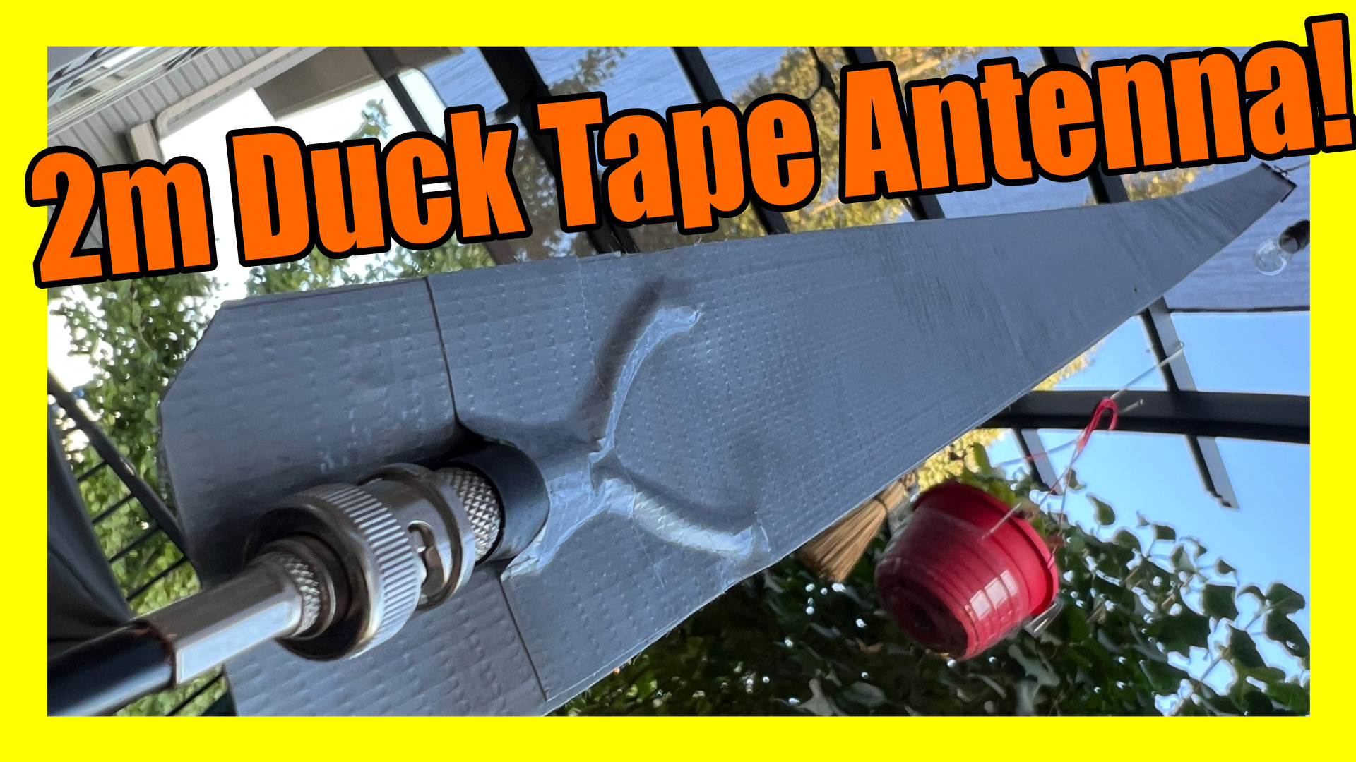 Turning Tapes into Antennas: The Duct Tape J-Pole Antenna Experiment